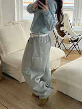 [ブラッシュドフリース] オーバーフィットスウェットパンツ (7colors)