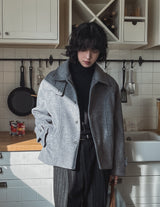 ルミモヘアウールショートコート