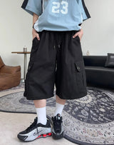 Ber Cross Eyelet Bermuda Pants