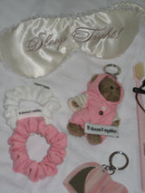 [3 set] Pommy Berry scrunchie (Pink)