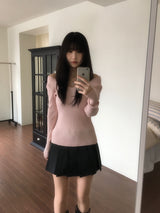 Rubin off-shoulder knitwear (2 colors)