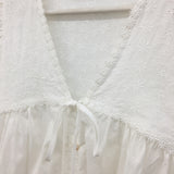 アマルフィVカットブラウス (1color)