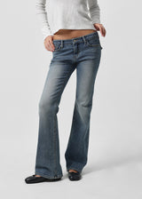 [B-DENIM] ローポケットブーツカット058