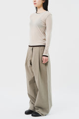 (W) Bene Dobule Top (5color)