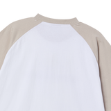 25SS コネクトロゴラグランショートスリーブTシャツ ブ エッセンシャルベージュ