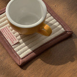 Coffee&Tea coasters 2PCS (Bread)