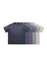 ディストレスドスプレーオーバーサイズTシャツ