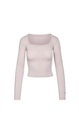 Deep Square Neck Top (PINK)