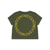 シグネチャーアークバックロゴTシャツ (Pink, Olive)
