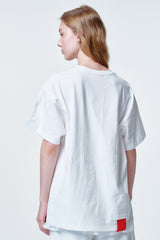 Loose fit Tshirts Cupid on cloud
