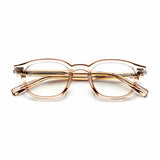 Horn-Trimmed Transparent Glasses Y.LAB 06 C12