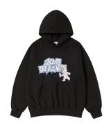 25FW AC BEAR SPRAY HOODIE BLACK