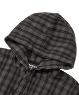 MST. Check Hood Shirt _ Solid Pink