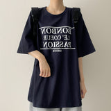 BonBon Lettering Short Sleeve T-shirt 