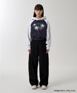 DEPARTMENT STAR CROP HOODIE