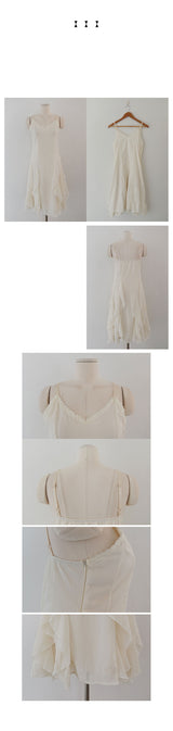ASPEN RUFFLE CHIFFON DRESS