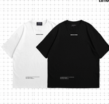 Classic Logo with Slogan T-Shirt(Black)