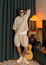 シムズ ニット カフド ショートスリーブ Tシャツ 9カラー