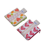 Square Zipper Pouch _Fruit Sando