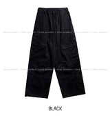 Woodin Diagonal Pocket Button Two-Way Cargo Pants