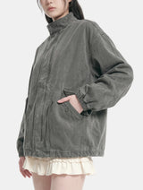 Safari Washed Flap Pocket Jumper