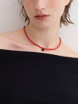 Silver925_Red Turquoise Black Stone_N
