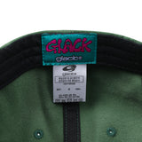 GC059 NOTNOW Color Block Washed Cotton Ball Cap (GREEN)