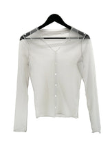 Folden Mesh Layered Collar Tee