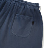 VINTAGE WASHING STUD POINT HALF PANTS [NAVY]