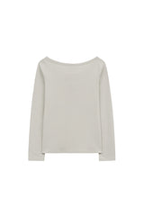 cr ストラップTシャツ (ベージュ)
