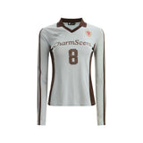 CharmScene No.8 Long Sleeve Top 232735577
