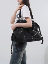 Bohemian Stud Shoulder Bag