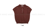 (WOOL) RACCOON COLLAR KNIT
