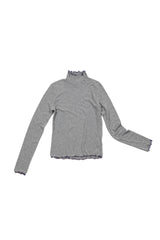 Frill Basic Turtleneck [Gray]