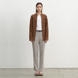 (PT-5521)ESSENTIAL SLIM STRAIGHT PANTS
