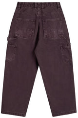 15oz ウォッシュドキャンバス カーペンター ダブルニートラウザーズ