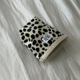 classic pouch_dalmatian ivoryblack