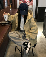 クランフードミリタリージャケット