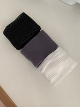 See-through loose knee socks (3color)