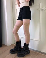 エレルハイウェストボタンショートパンツ