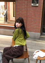 [SHOPPERMADE] Cozy Wool V-neck Knit Cardigan (7color)