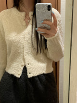 [MADE] Holling wool boucle cardigan