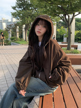 Thyssen ウォッシングデニムワイドパンツ