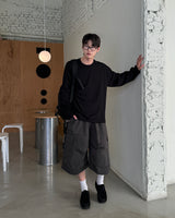Bethan Bermuda Cargo Pants(Beige)