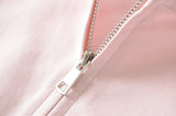 Sophie Puff Sleeve Hoodie Zip-up