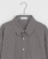 Yanpo Over Check Shirt