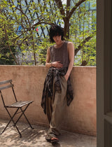 Sense Summer Banding Wide Slacks