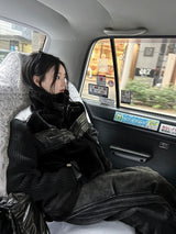 ビンテージウォッシュ加工トリプルラインワイドパンツ