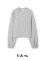 メッドクロップブラッシュロングスリーブ