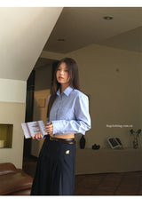 ディテールロングプリーツドレス